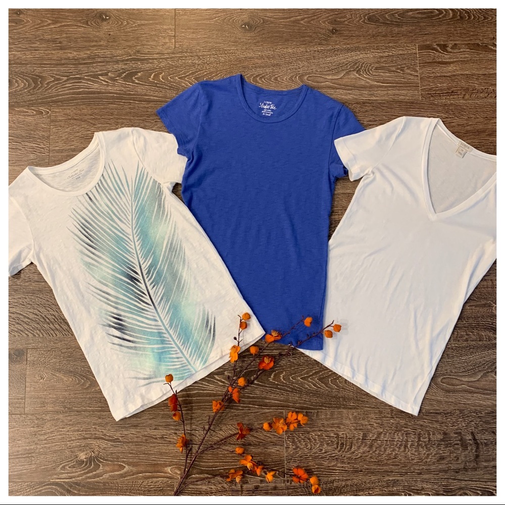 J.Crew Factory 3 Collector/Mercantile/Tissue Tees